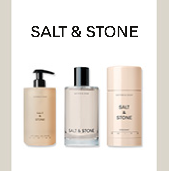 Image of three Salt & Stone products.