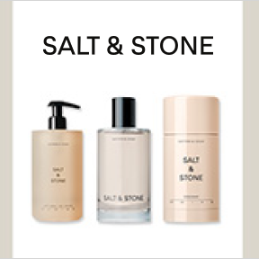 Image of three Salt & Stone products.