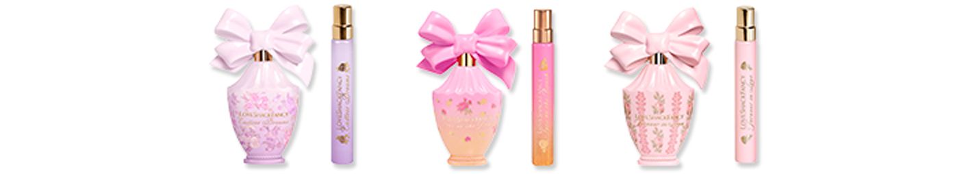 collection of LoveShackFancy products.