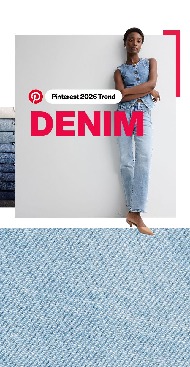 Pinterest 2026 Trend: Denim