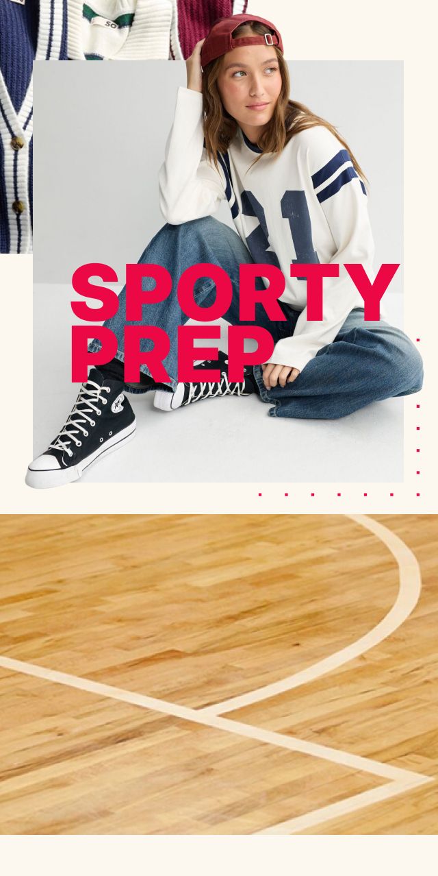 Now trending: Sporty Prep
