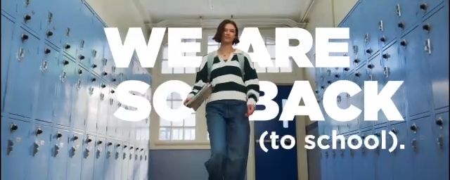Back to school promotional gif.