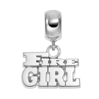 Insignia Collection Sterling Silver "Fire Girl" Charm