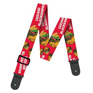 Woodrow Chicago Blackhawks Guitar Strap