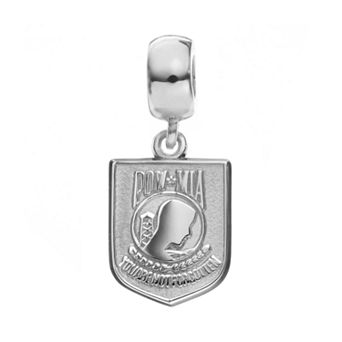 Insignia Collection Sterling Silver "POW MIA" Charm