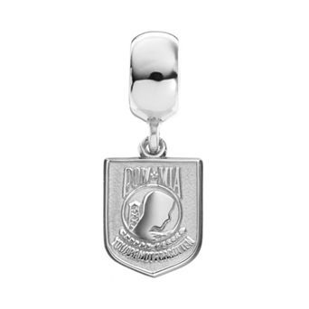 Insignia Collection Sterling Silver "POW MIA" Charm