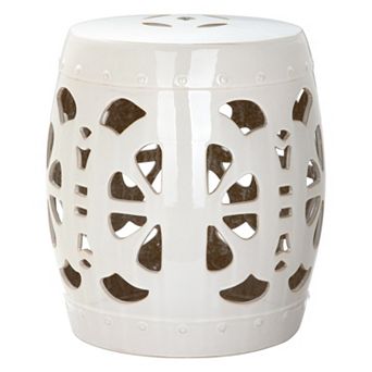 Safavieh Blossom Ceramic Garden Stool