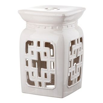 Safavieh Filigree Ceramic Garden Stool