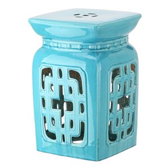 Safavieh Filigree Ceramic Garden Stool