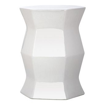 Safavieh Modern Hexagon Ceramic Garden Stool