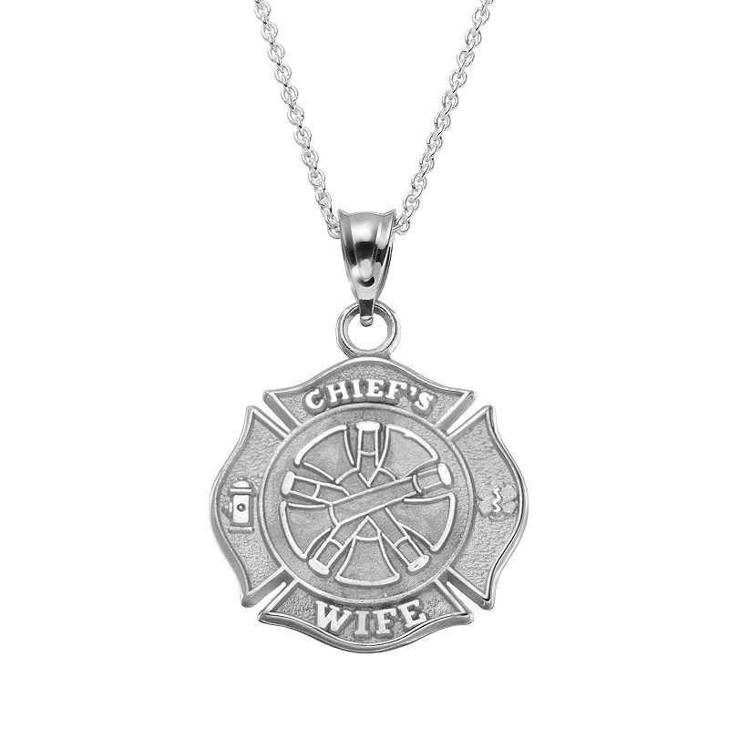 Insignia Collection Sterling Silver Maltese Cross Chiefs Wife, Women