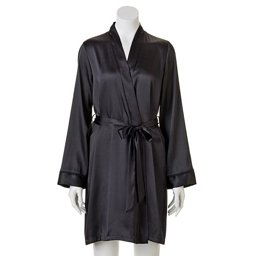 apt 9 satin wrap robe
