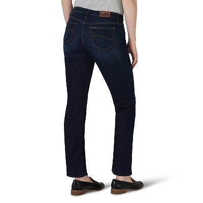 Lee Legendary Regular Old Jeans Donna – Vestibilità Comoda, Denim Nero Con Poliestere Riciclato, Classico Taglio Dritto