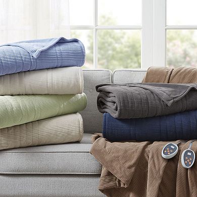 Beautyrest Electric Micro Fleece Ultra Soft Heated Blanket