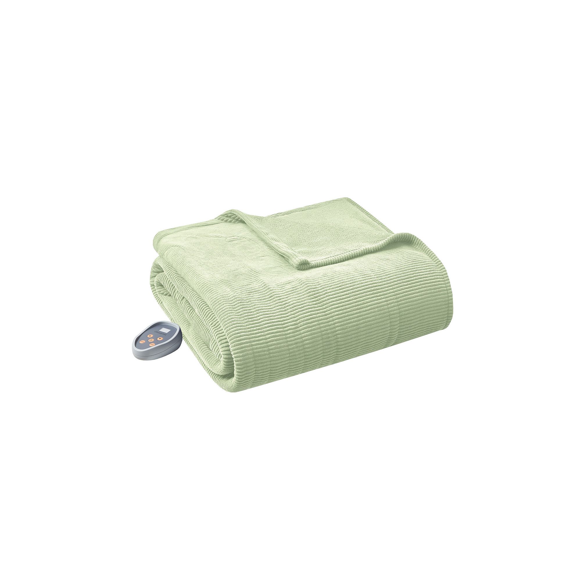 Beautyrest Electric Micro Fleece Ultra Soft Heated Blanket, Palmetto