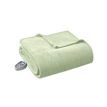 Beautyrest Electric Micro Fleece Ultra Soft Heated Bed Blanket