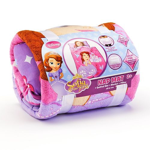 Disney S Sofia The First Princess Rolled Nap Mat Blanket