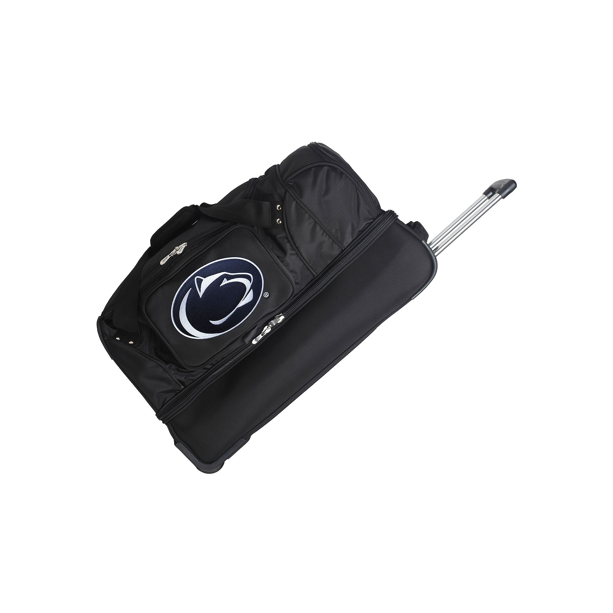 Penn State Nittany Lions 26-in. Wheeled Drop-Bottom Duffel Bag, Black