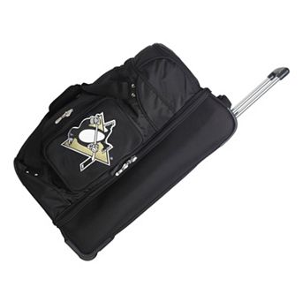 Pittsburgh Penguins 26 in Wheeled Drop-Bottom Duffel Bag