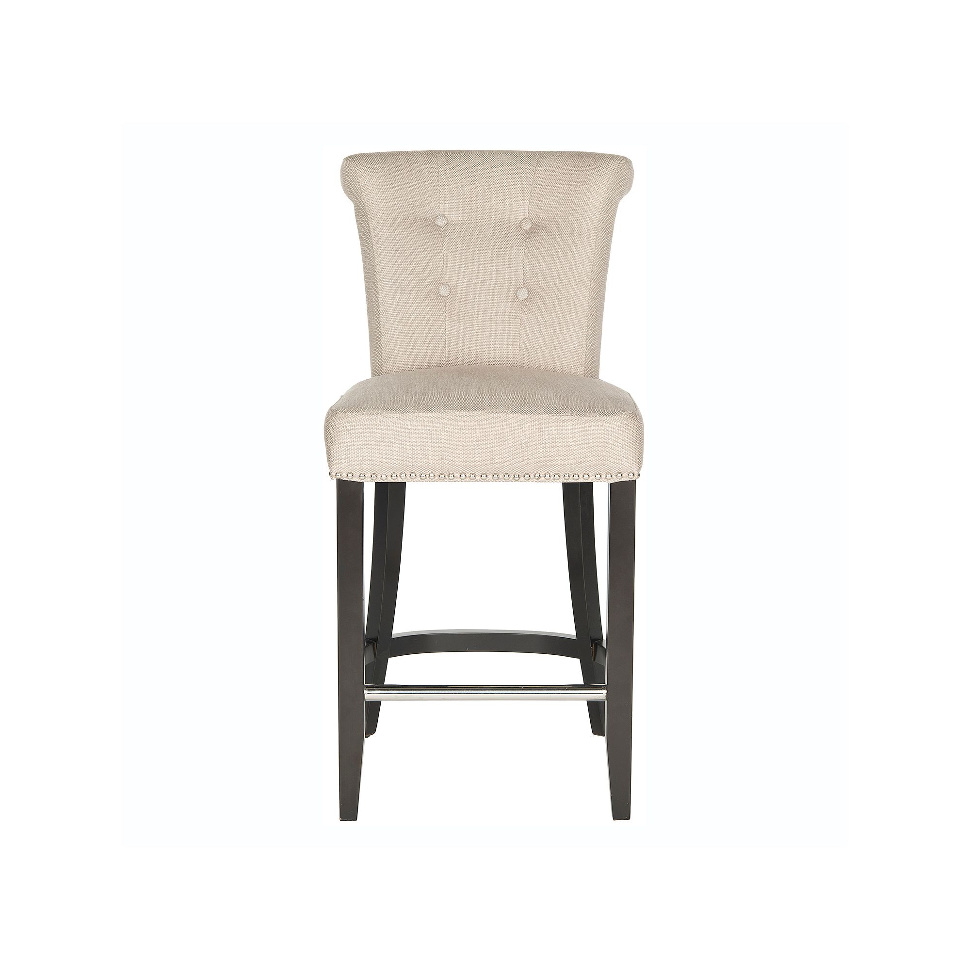 Safavieh Addo Counter Stool, Biscuit Beige