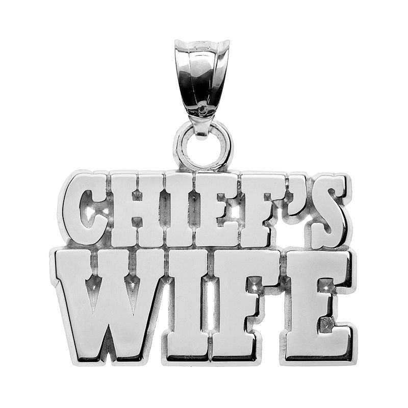 Insignia Collection Sterling Silver Chiefs Wife Pendant, Womens, Mul
