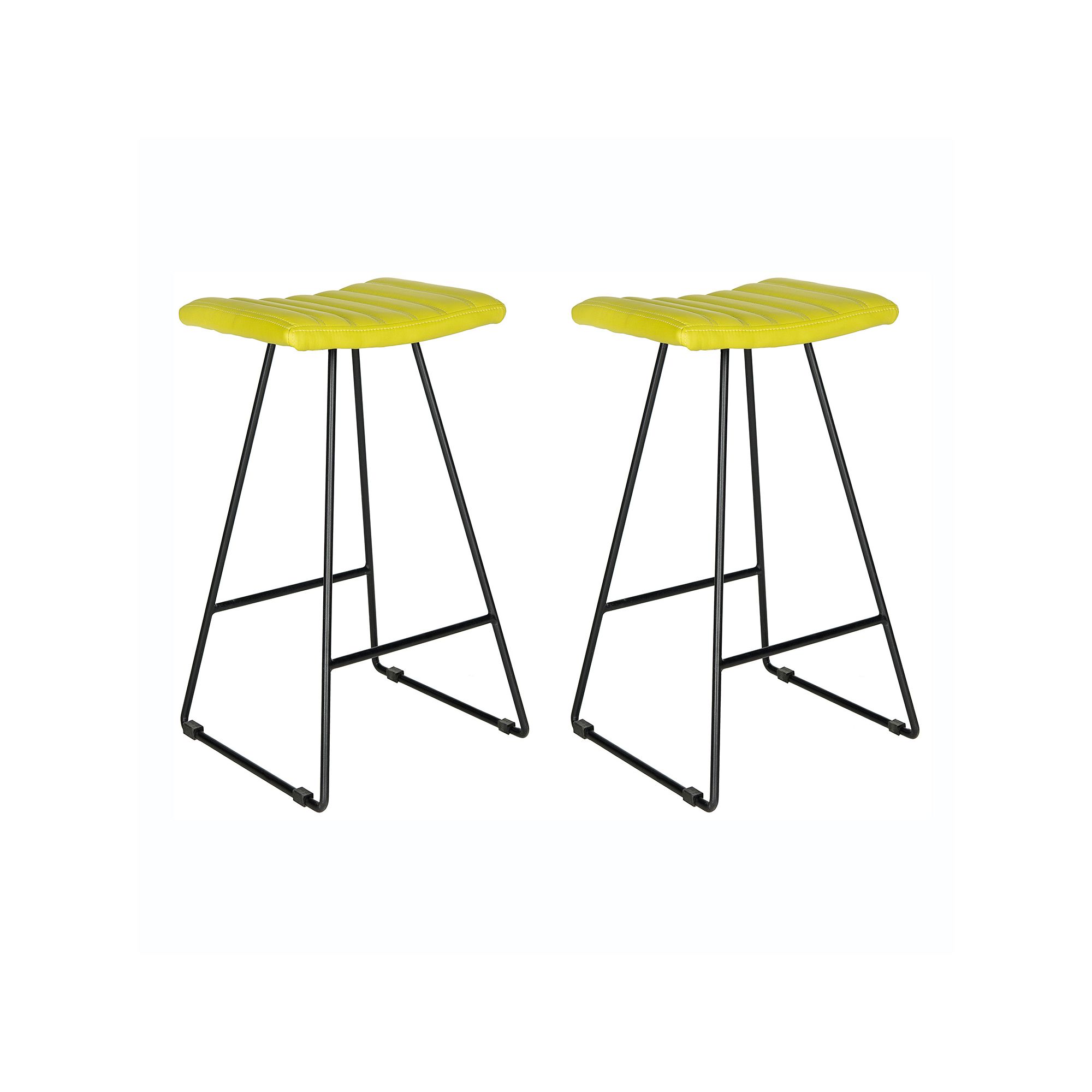 Safavieh 2-piece Akito Bar Stool Set, Yellow