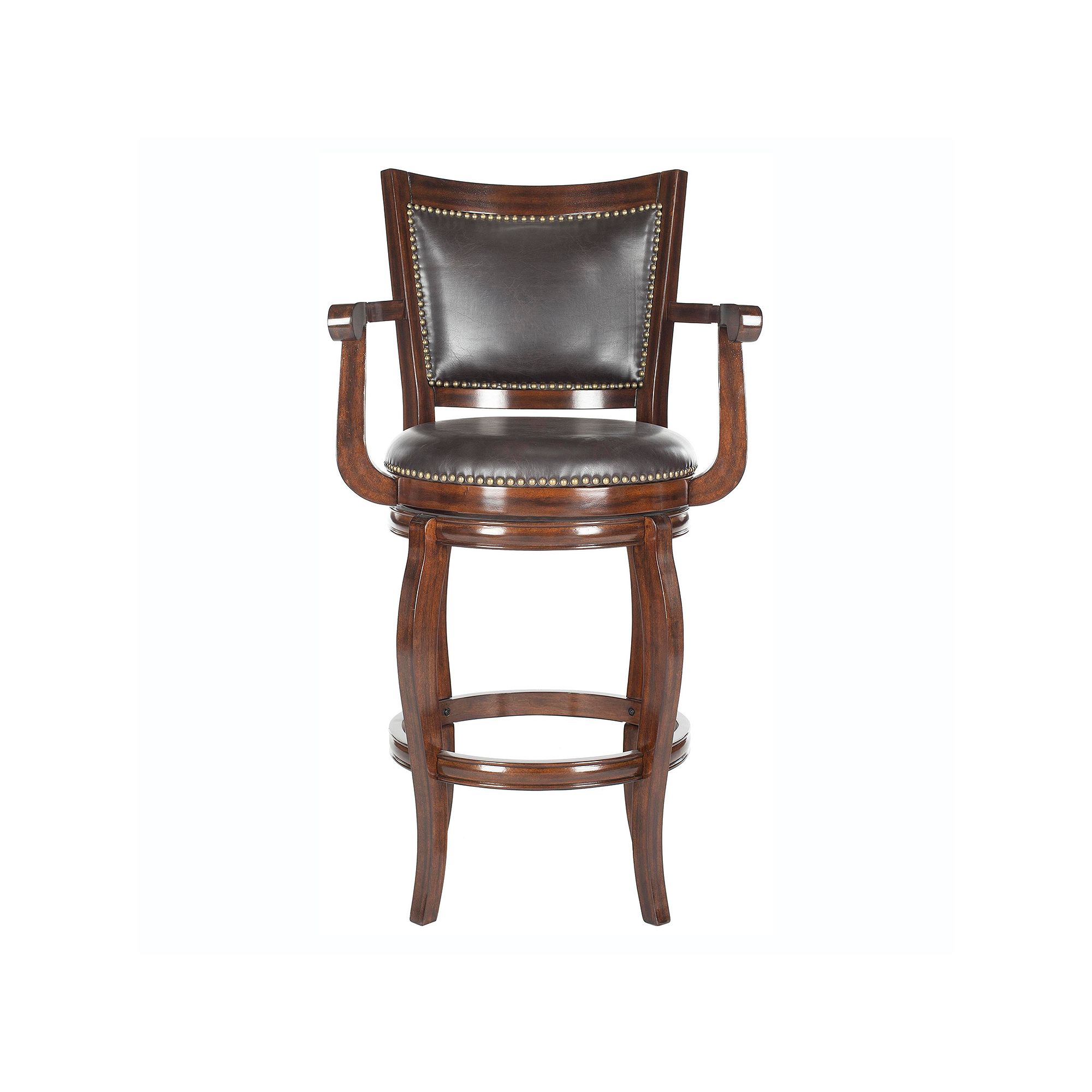 Safavieh Gitano Swivel Bar Stool, Brown