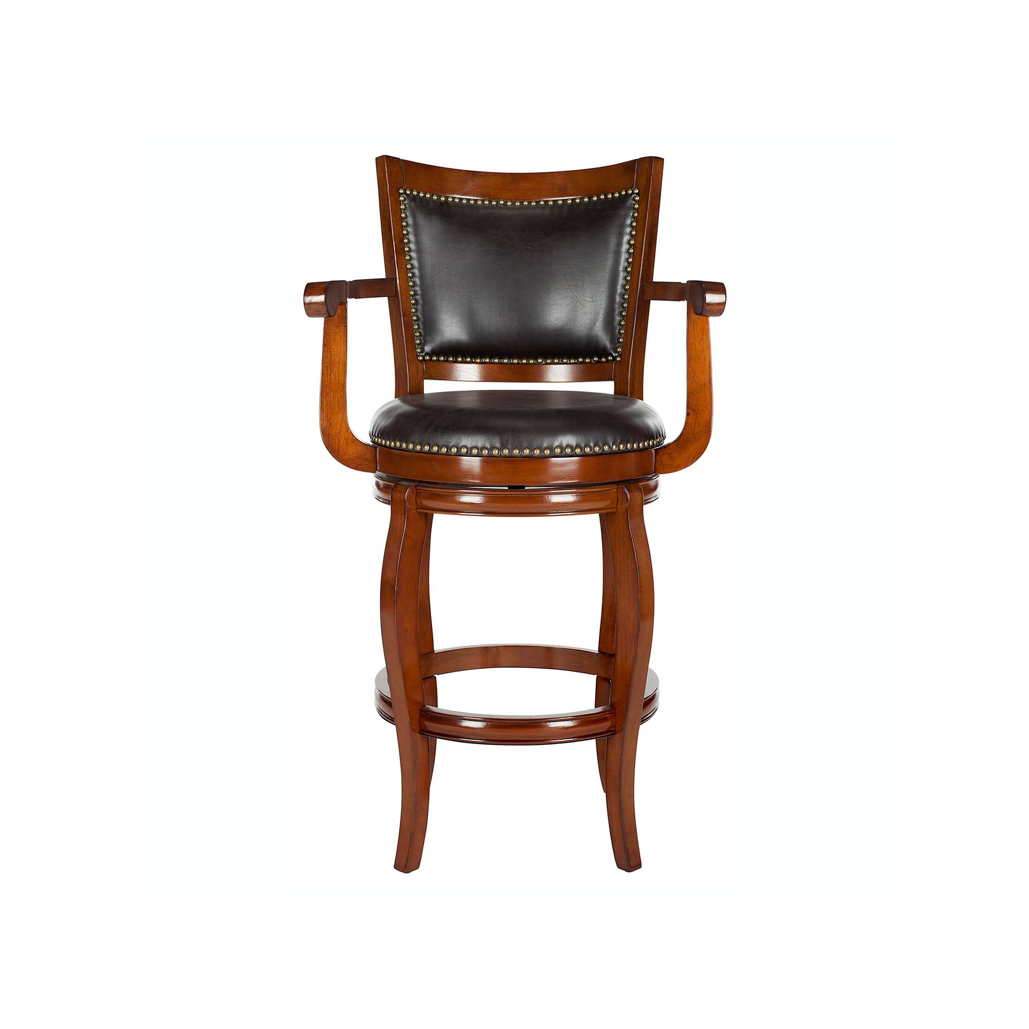 Safavieh Gitano Swivel Bar Stool, Brown