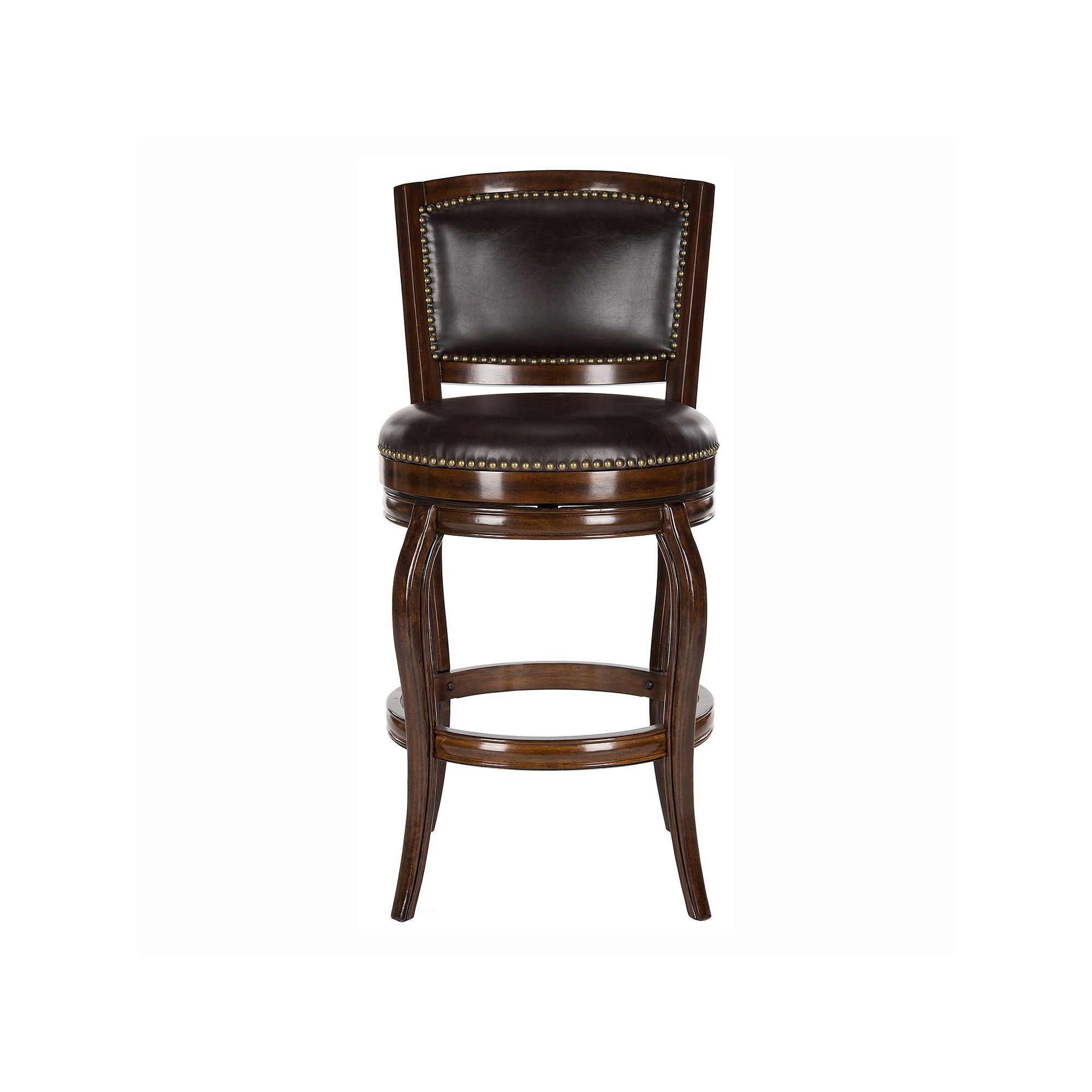 Safavieh Pasquale Swivel Bar Stool, Brown