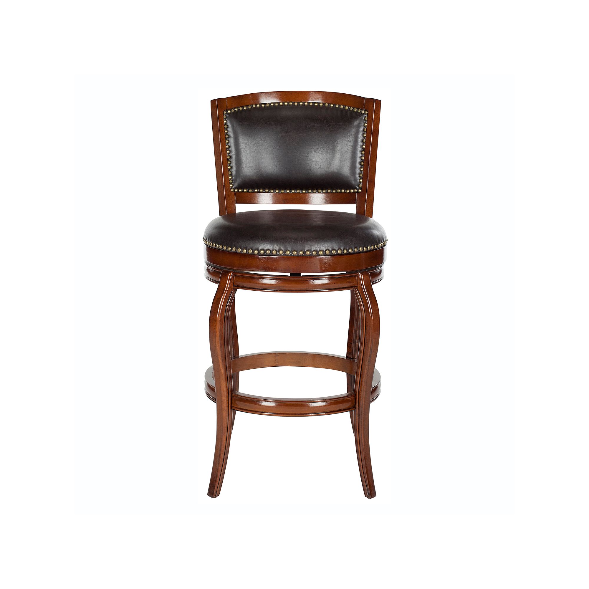 Safavieh Pasquale Swivel Bar Stool, Brown