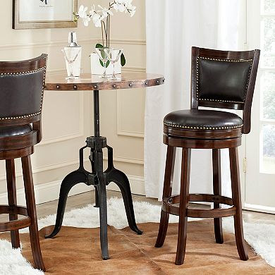 Safavieh Lazzaro Swivel Bar Stool