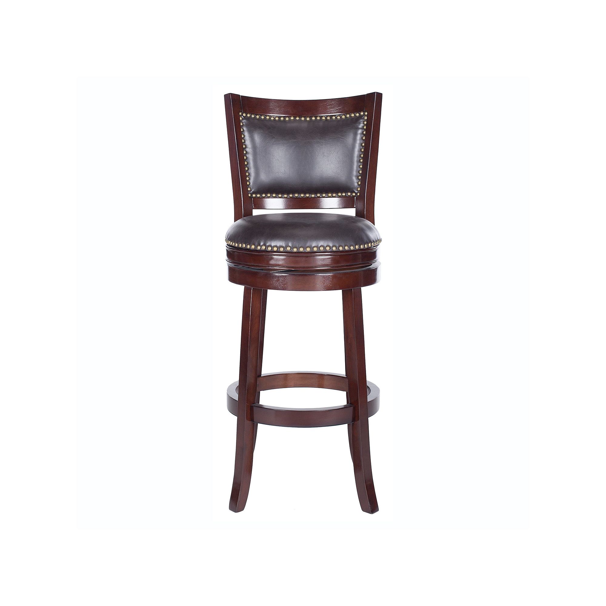 Safavieh Lazzaro Swivel Bar Stool, Sierra Brown