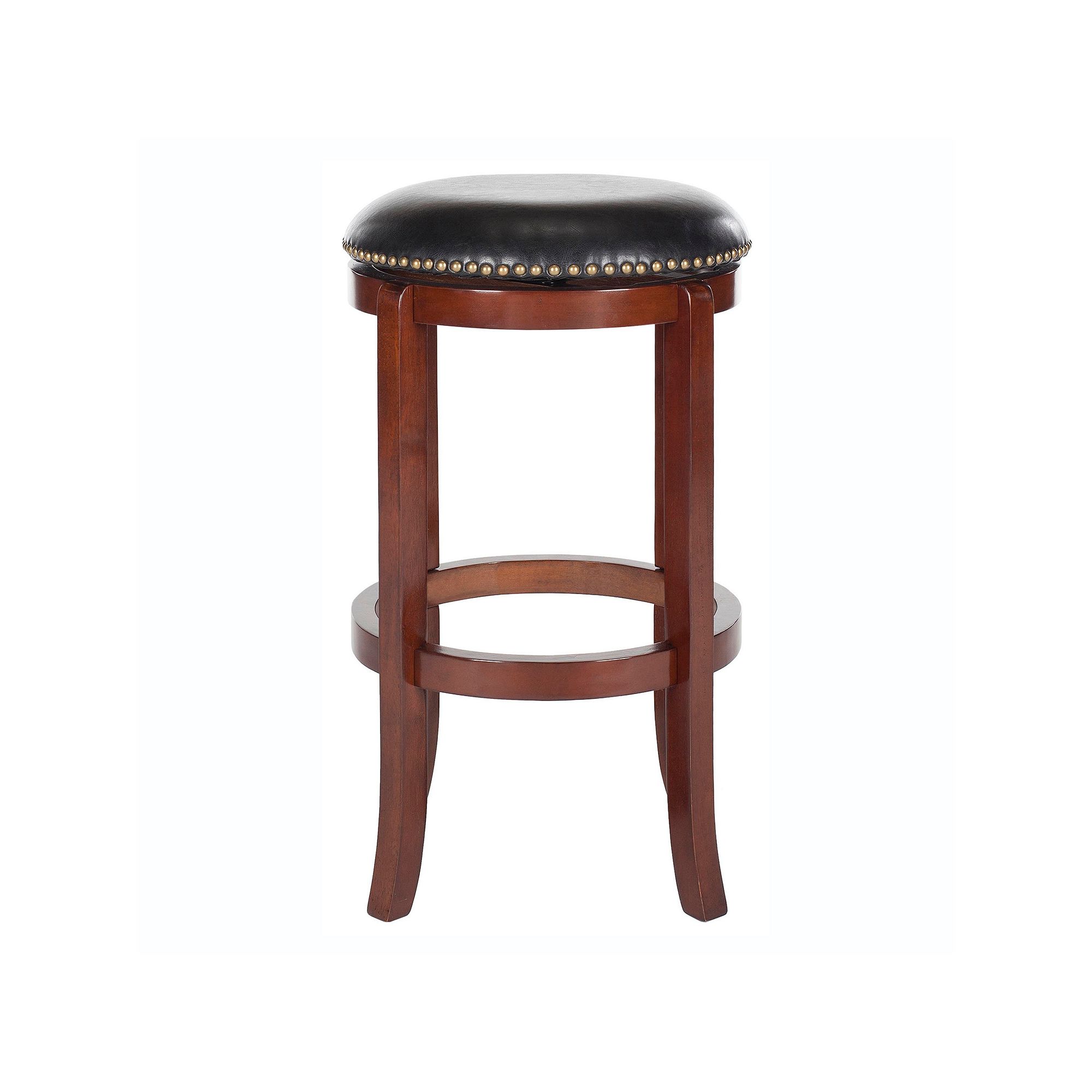 Safavieh Elwood Swivel Bar Stool, Red