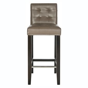 Safavieh Thompson Faux Leather Bar Stool