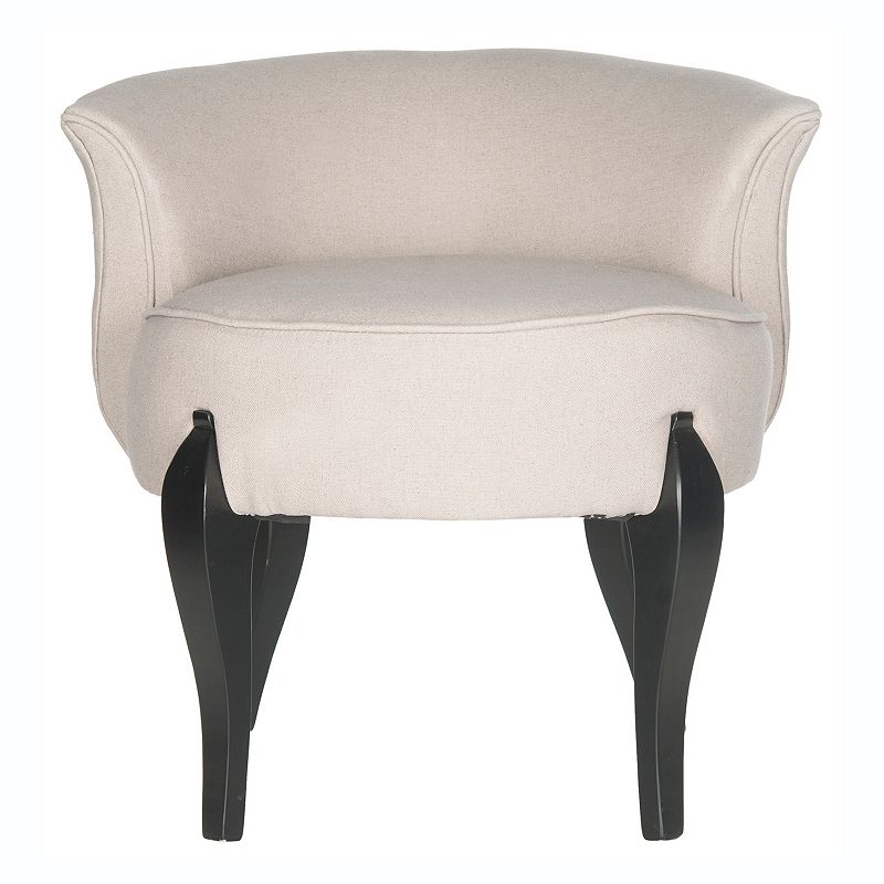 Safavieh Mora Vanity Chair, Dark Beige, Furniture