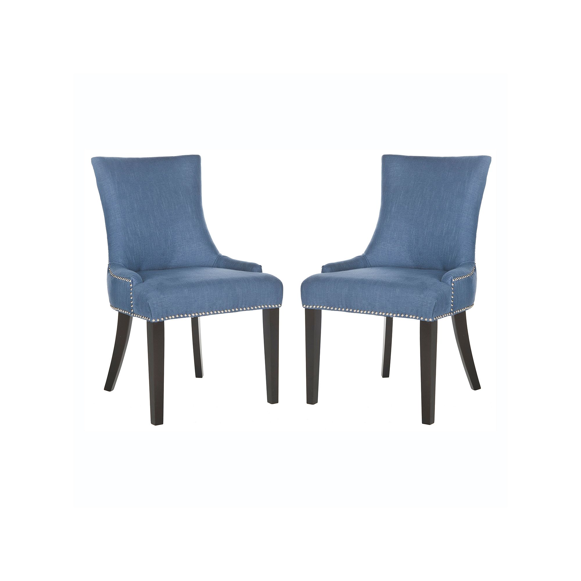 Safavieh 2-piece Lester Dining Chair Set, Blue