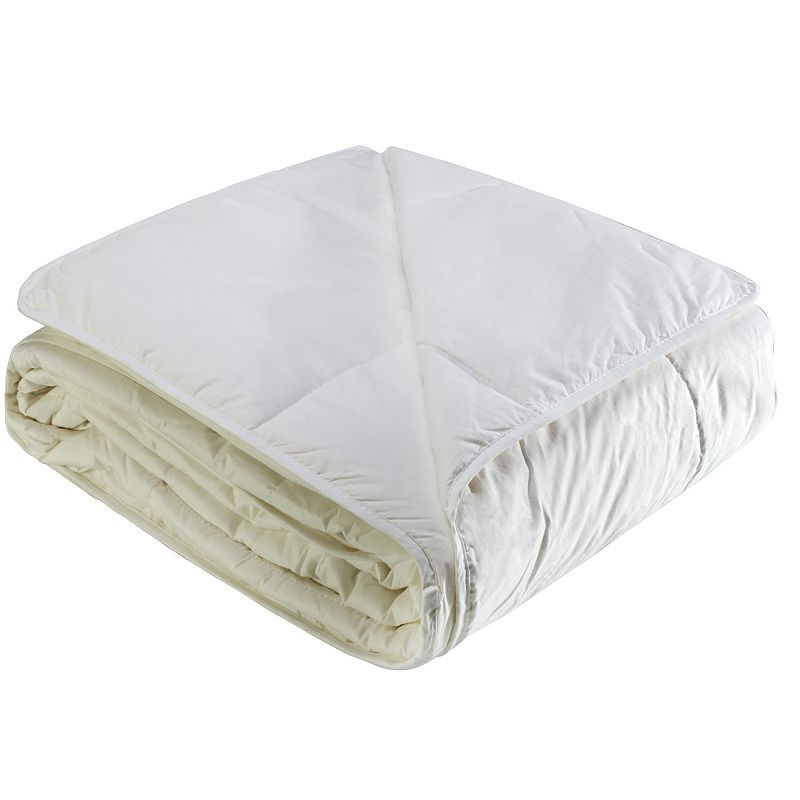 91513302 Cottonpure Cotton Filled Blanket, White, Twin sku 91513302