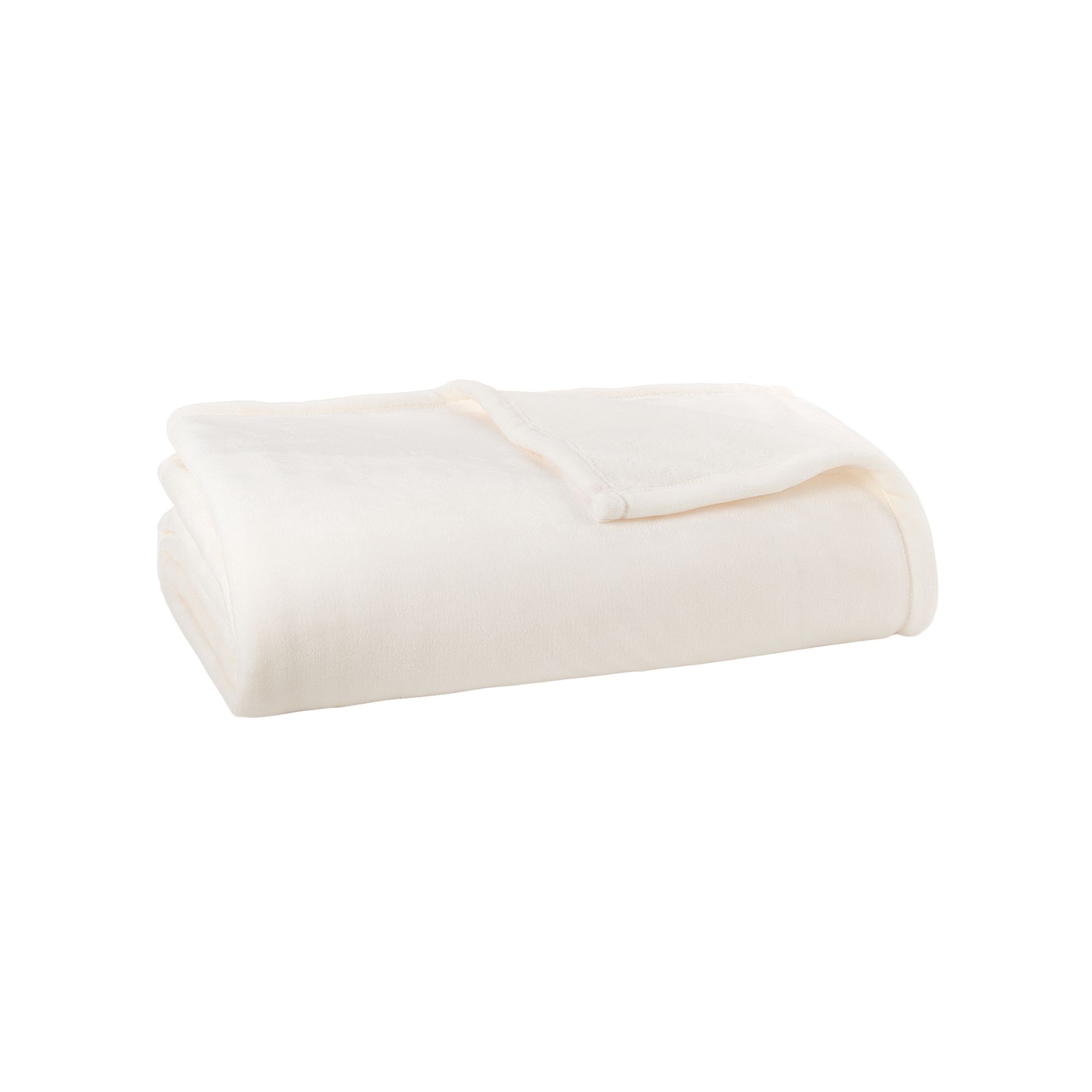 The Big One® SuperSoft Plush Bed Blanket, Ivory