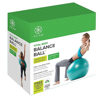 Gaiam shops exercise ball