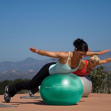 Gaiam 65cm Textured Balance Ball Kit