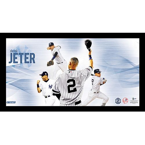 Steiner Sports New York Yankees Derek Jeter Career Highlight 10” x 20” Collage