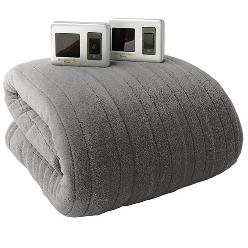 Biddeford Plush Heated Electric Blanket