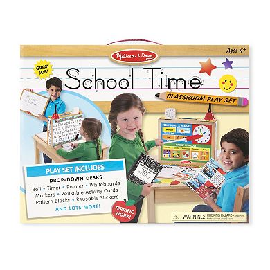 Melissa and Doug School Time! Classroom Playset