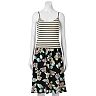 Woven Crepe Printed Midi Skirt from S.o. R.a.d. Collection by Awesomeness TV - Juniors