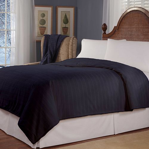 Soft Heat Plush Triple Rib Warming Blanket