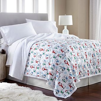 Micro Flannel® Sherpa Blanket