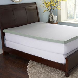 The Sharper Image 3-in. Gel Enriched Memory Foam Mattress Topper