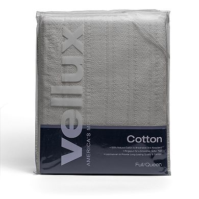 Vellux Cotton Woven Blanket