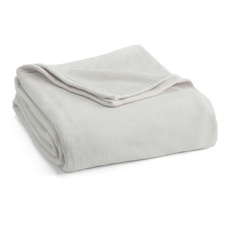 86421842 Vellux Fleece Blanket, White, King sku 86421842