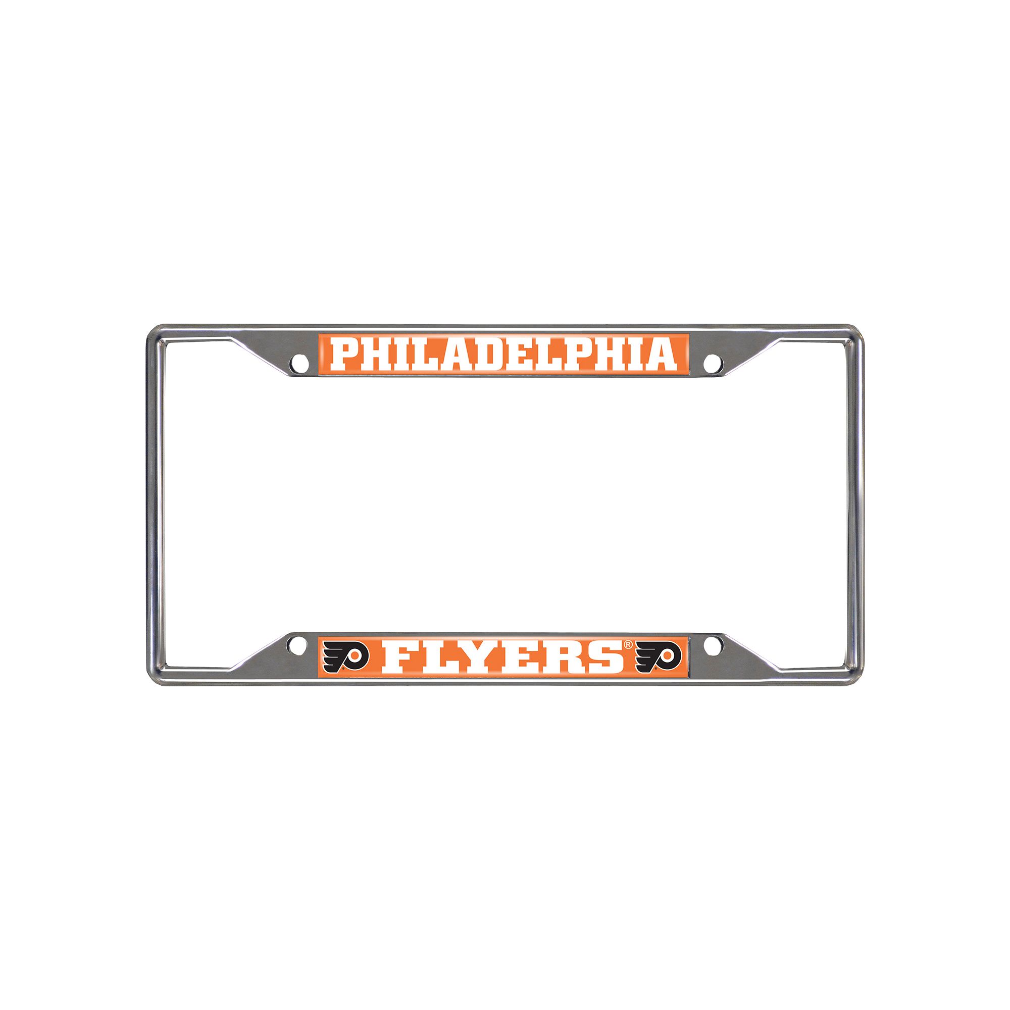 Philadelphia Flyers 4-Screw License Plate Frame, Fly Team